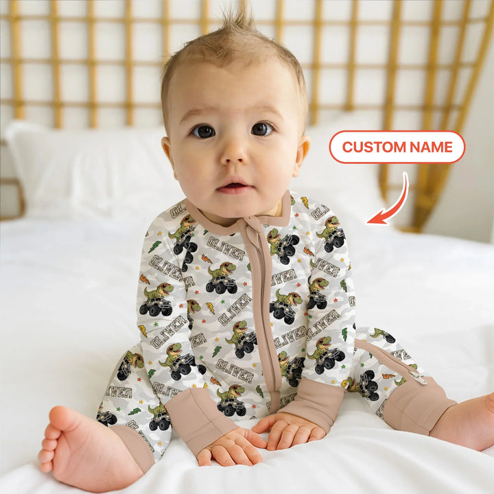 Gerippte Babykleidung mit individuellem Foto - Weich &amp; Skizzenhaft