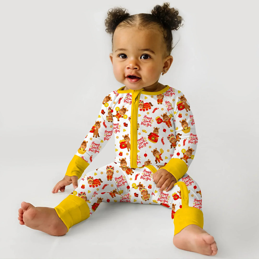 Gerippte Babykleidung mit individuellem Foto - Weich &amp; Skizzenhaft