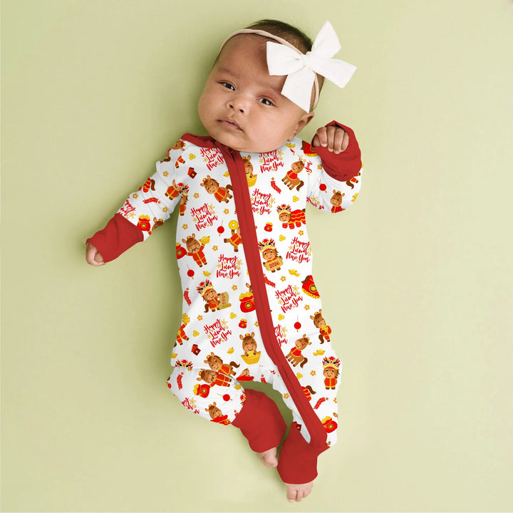Gerippte Babykleidung mit individuellem Foto - Weich &amp; Skizzenhaft