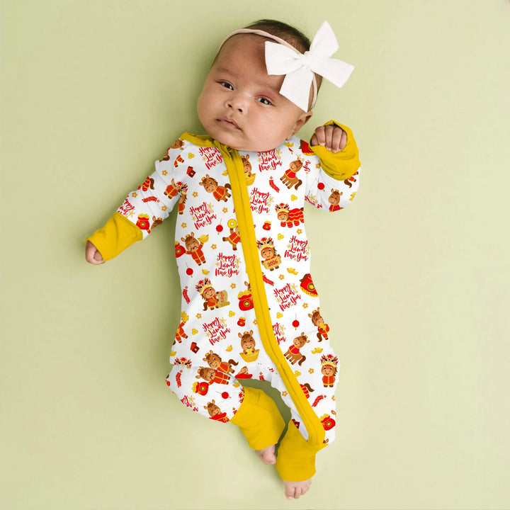 Gerippte Babykleidung mit individuellem Foto - Weich &amp; Skizzenhaft