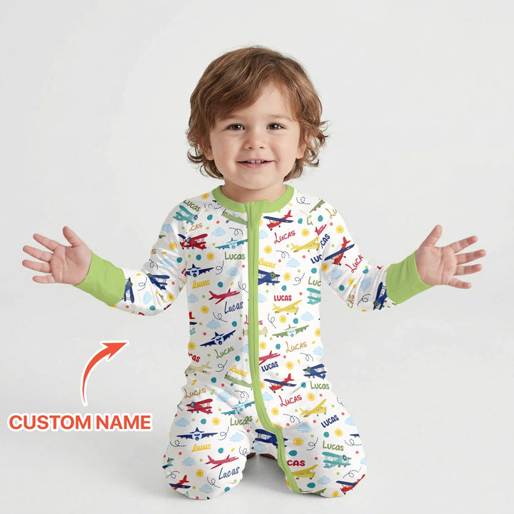 Gerippte Babykleidung mit individuellem Foto - Weich &amp; Skizzenhaft