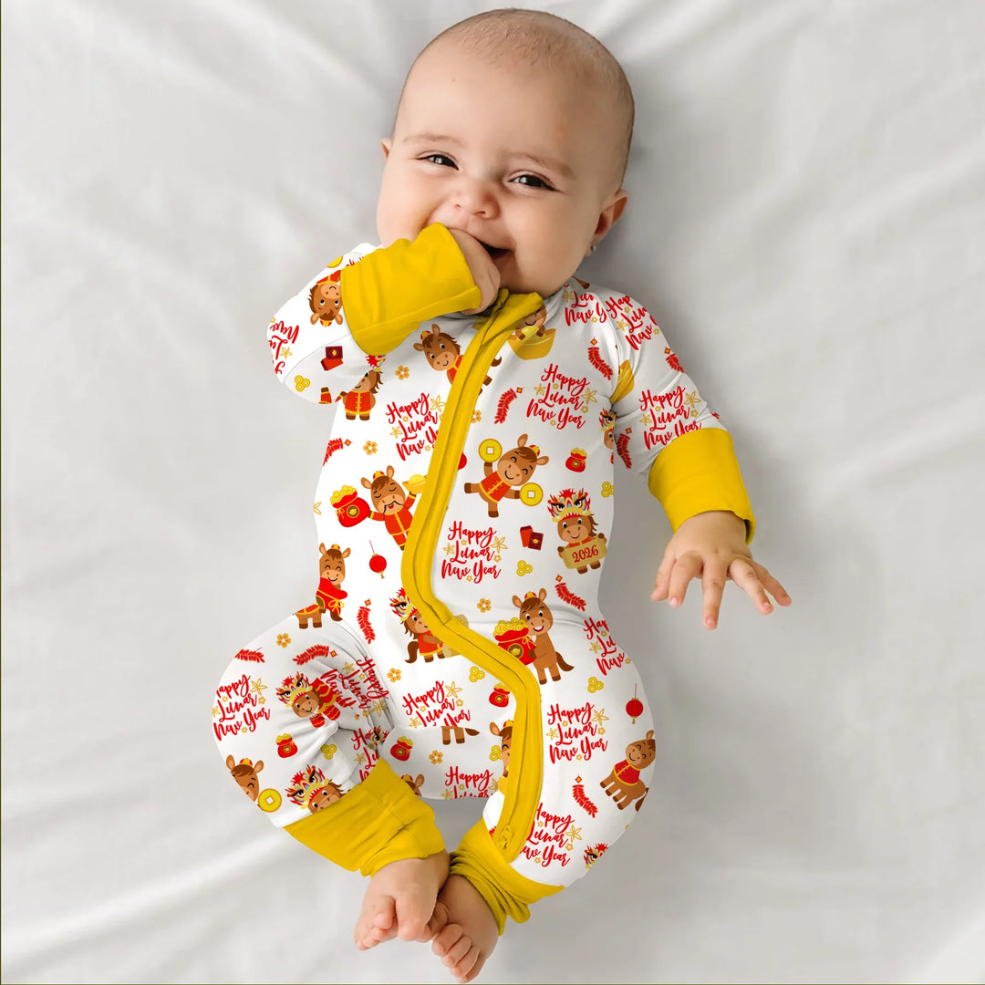 Gerippte Babykleidung mit individuellem Foto - Weich &amp; Skizzenhaft