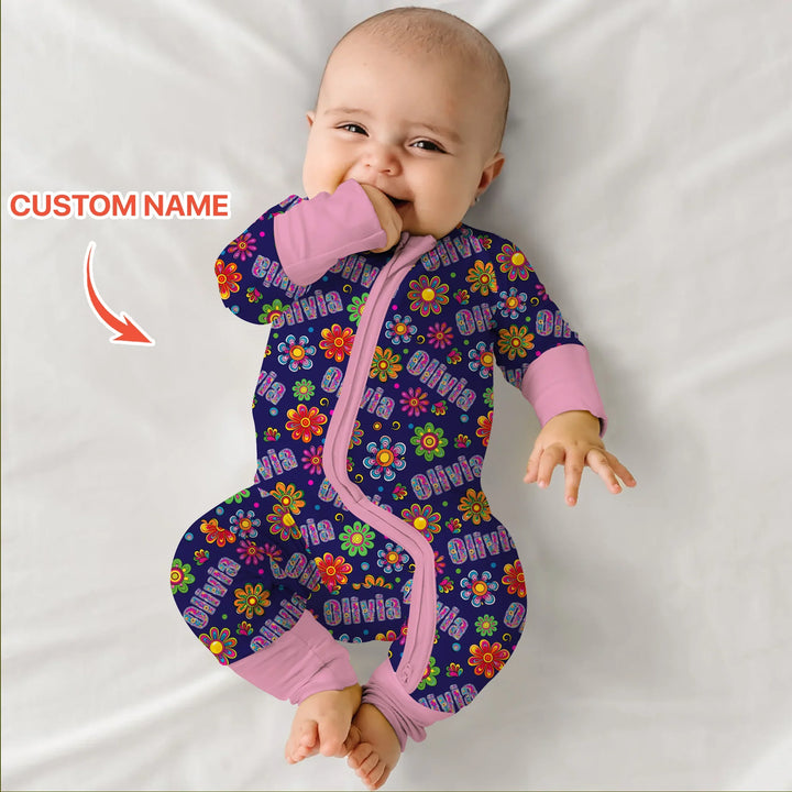 Gerippte Babykleidung mit individuellem Foto - Weich &amp; Skizzenhaft