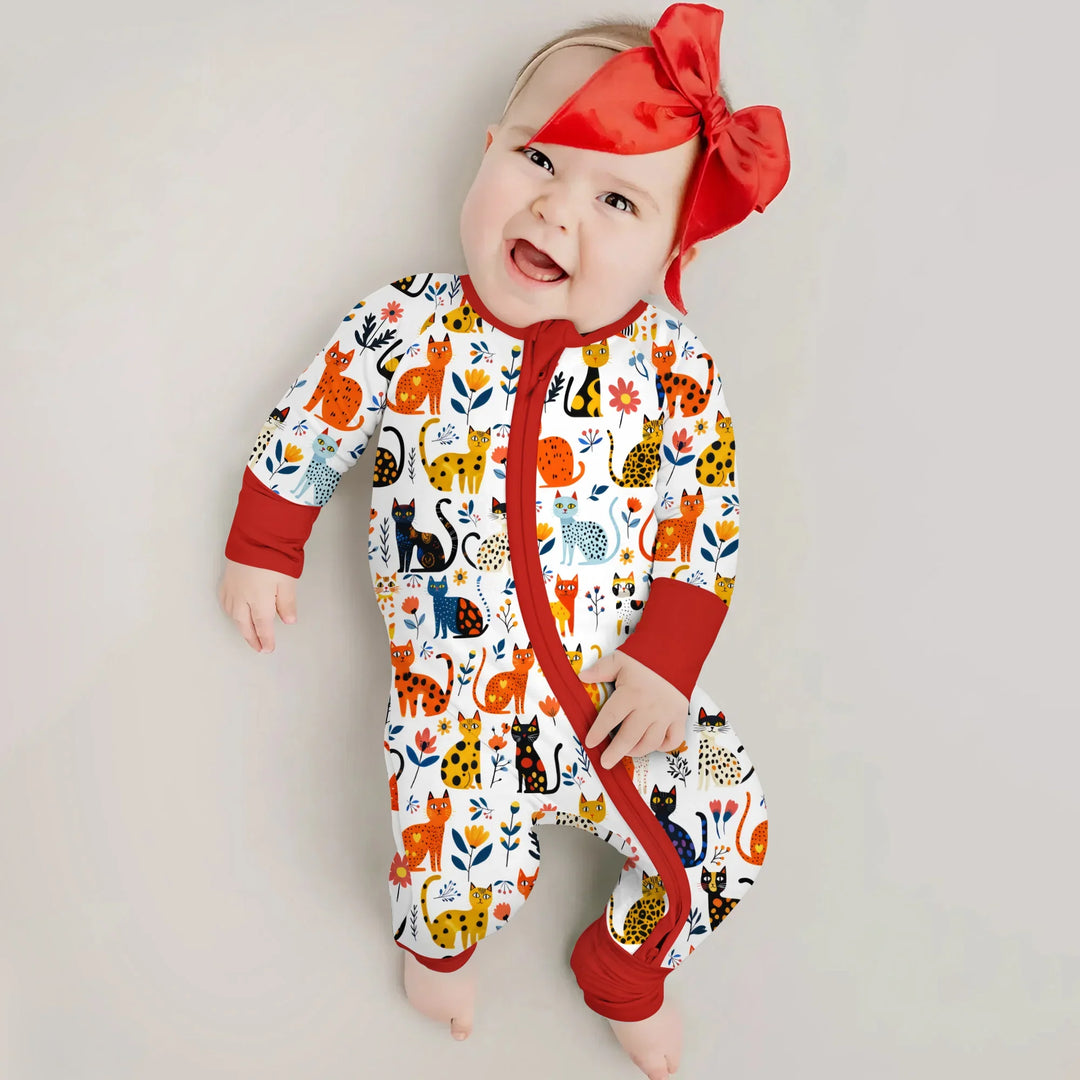 Gerippte Babykleidung mit individuellem Foto - Weich &amp; Skizzenhaft