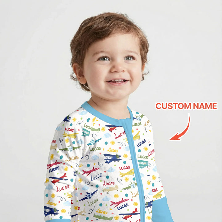 Gerippte Babykleidung mit individuellem Foto - Weich &amp; Skizzenhaft