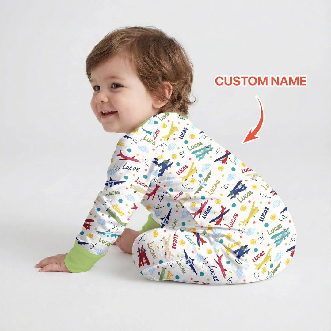 Gerippte Babykleidung mit individuellem Foto - Weich &amp; Skizzenhaft