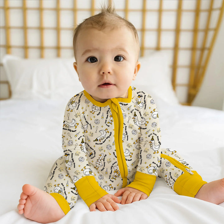 Gerippte Babykleidung mit individuellem Foto - Weich &amp; Skizzenhaft