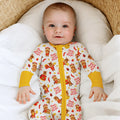 Gerippte Babykleidung mit individuellem Foto - Weich &amp; Skizzenhaft