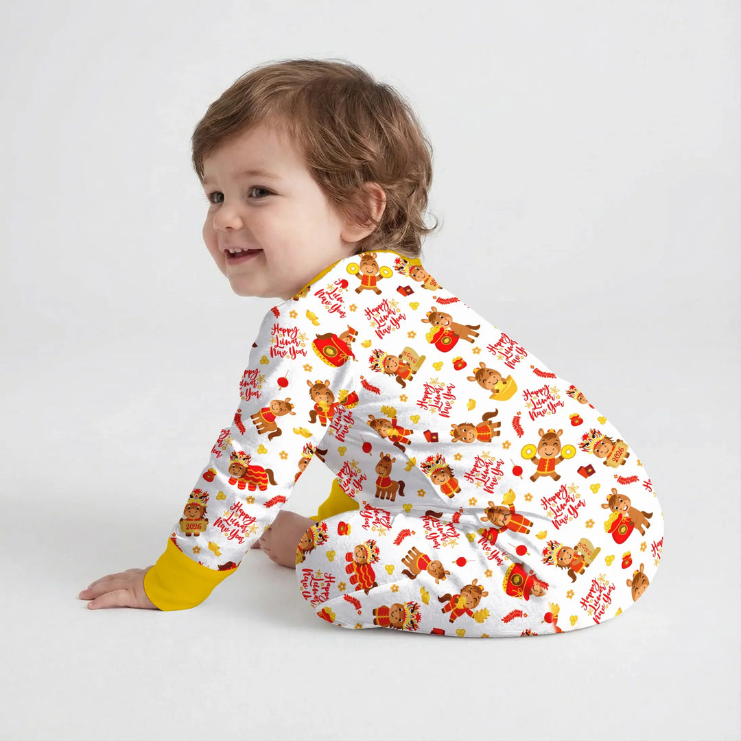 Gerippte Babykleidung mit individuellem Foto - Weich &amp; Skizzenhaft