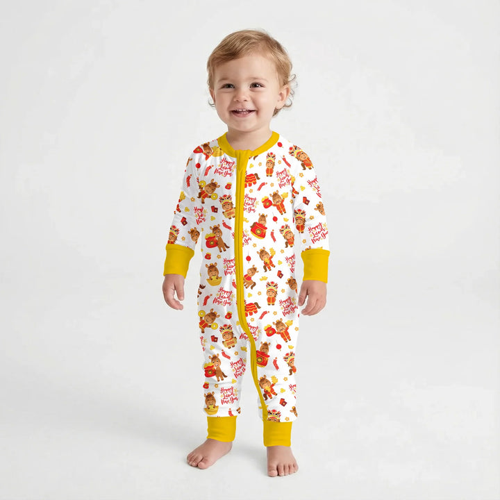 Gerippte Babykleidung mit individuellem Foto - Weich &amp; Skizzenhaft