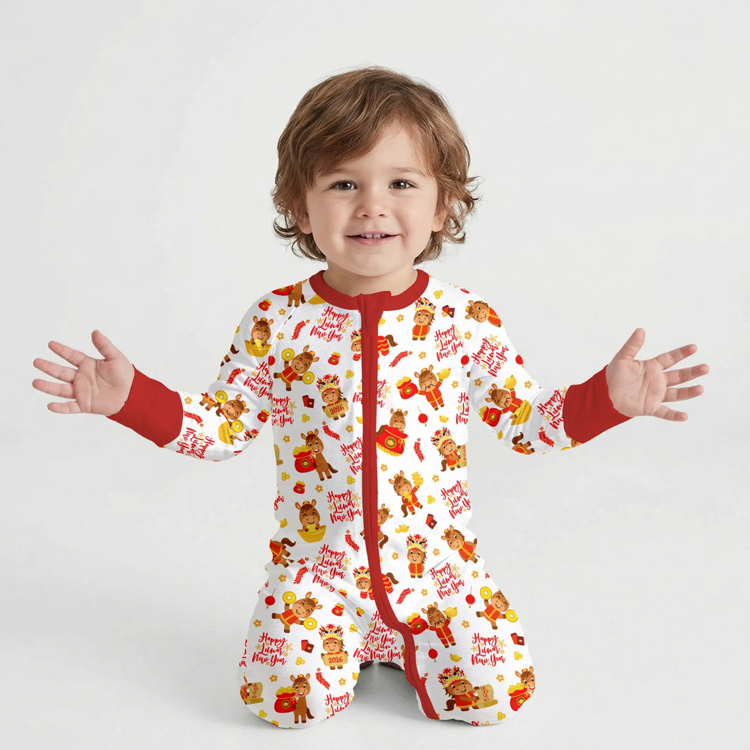 Gerippte Babykleidung mit individuellem Foto - Weich &amp; Skizzenhaft