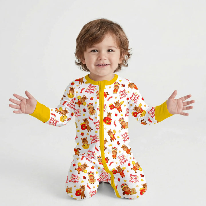 Gerippte Babykleidung mit individuellem Foto - Weich &amp; Skizzenhaft