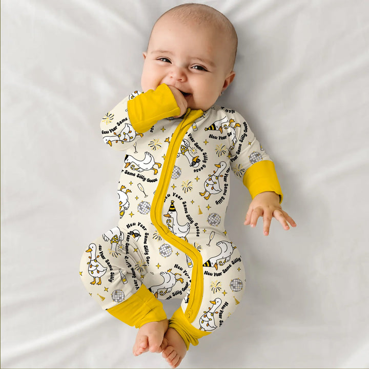 Gerippte Babykleidung mit individuellem Foto - Weich &amp; Skizzenhaft