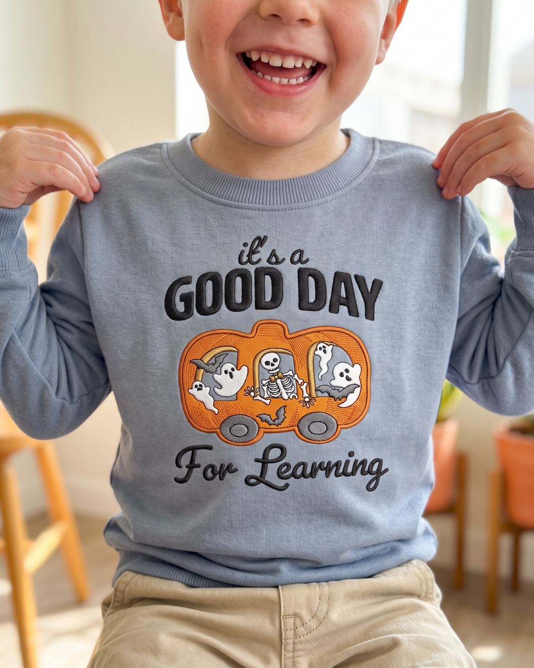 Sweatshirt mit Rundhalsausschnitt aus Bambusfaser