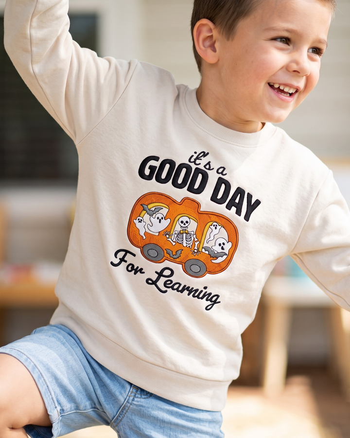 Sweatshirt mit Rundhalsausschnitt aus Bambusfaser
