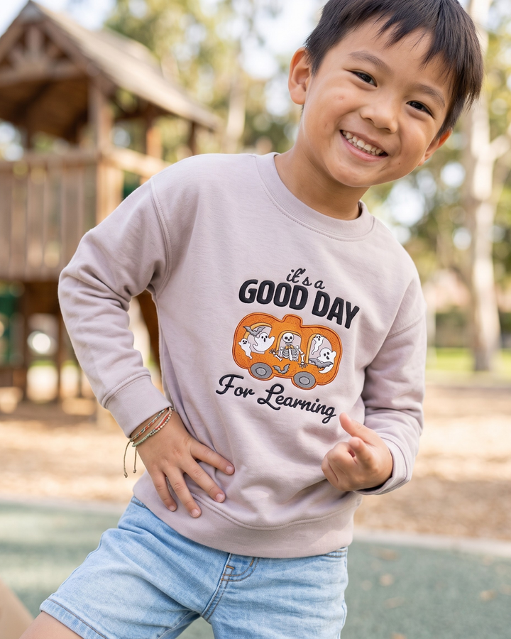 Sweatshirt mit Rundhalsausschnitt aus Bambusfaser