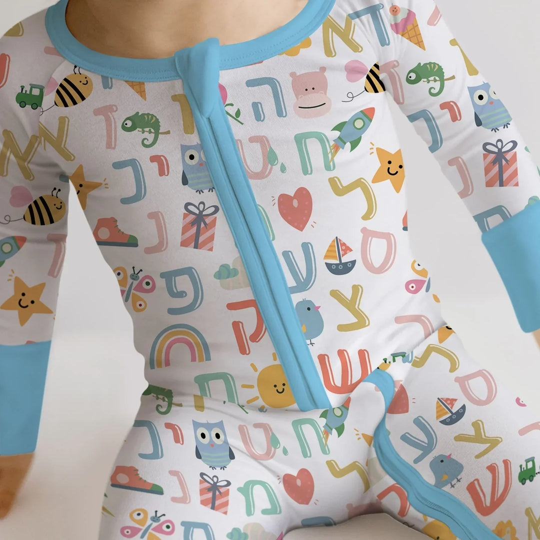 Gerippte Babykleidung mit individuellem Foto - Weich &amp; Skizzenhaft