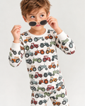 Tiny Tractors Bamboo Two Piece Pajama Set