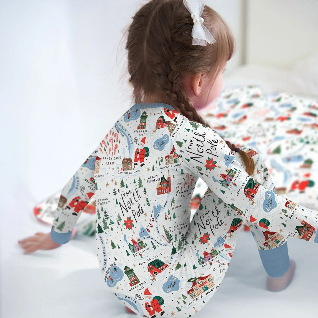 The North Pole Map Convertible Zippy , The North Pole Map Convertible Zippy - 0-3M