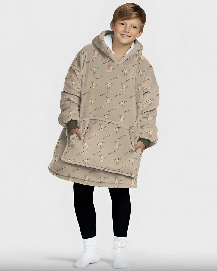 Lil Duck Hunter Bambus-Deckenhoodie