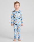 Hanukkah Donut Family Matching Bamboo Two Piece Long Sleeve Pajama Set