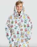 Ocean Breeze, Gott sagt, ich bin Tragbarer Bambus-Decken-Hoodie