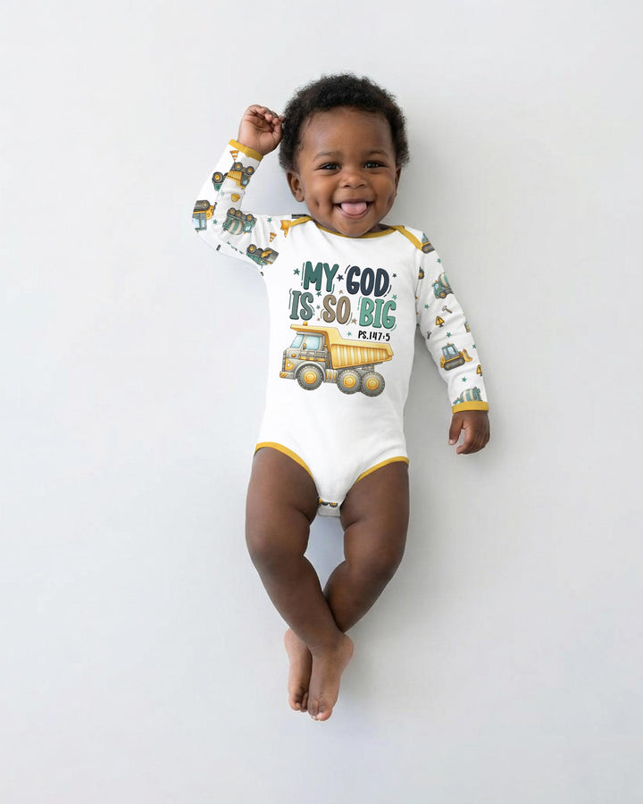 Gerippte Babykleidung mit individuellem Foto - Weich &amp; Skizzenhaft