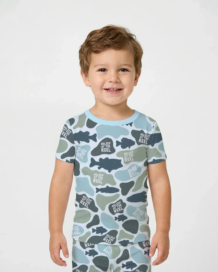 Zweiteiliges, kurzärmliges Pyjama-Set mit Marienkäfern