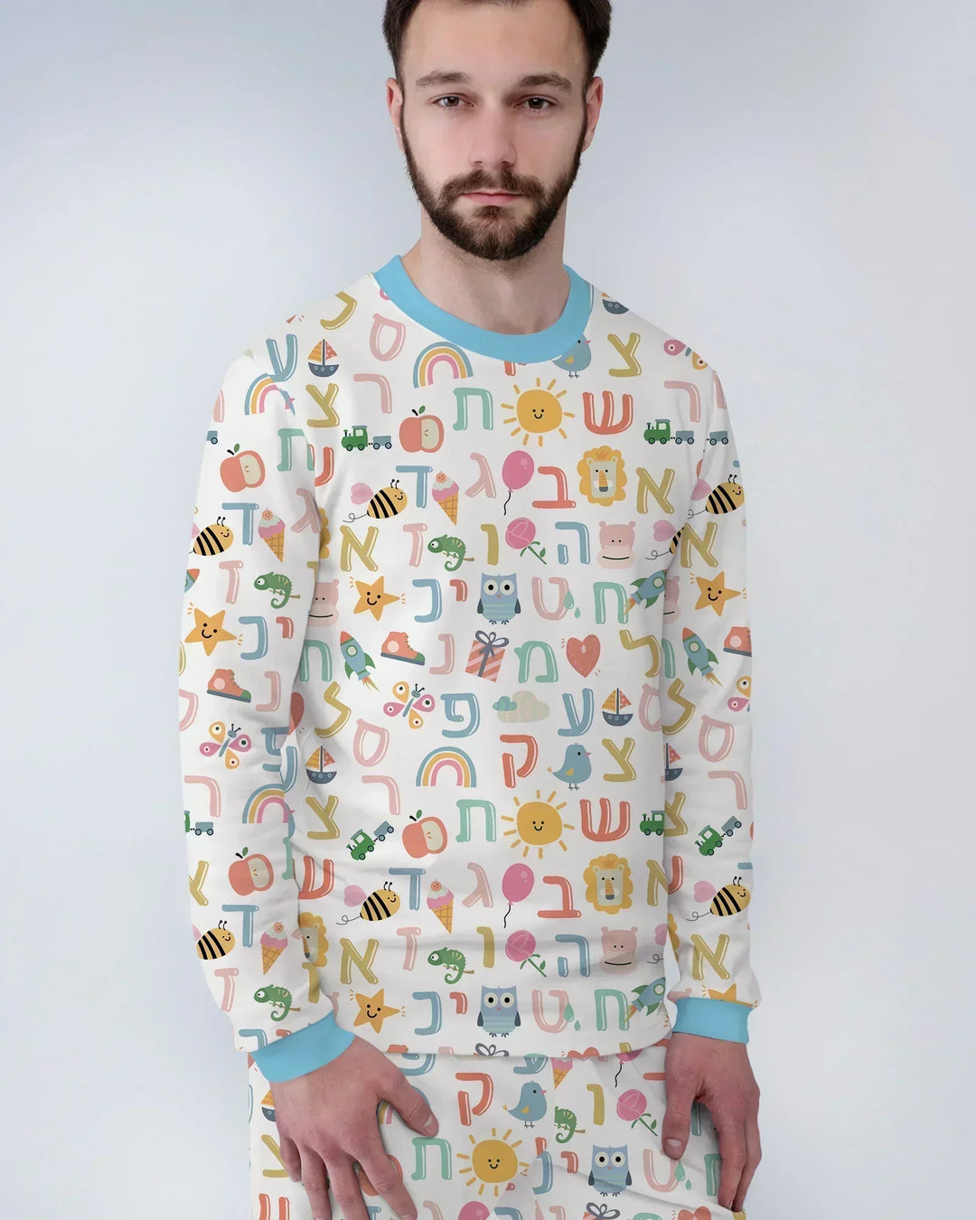 Vorlage Herren-Pyjama-Set