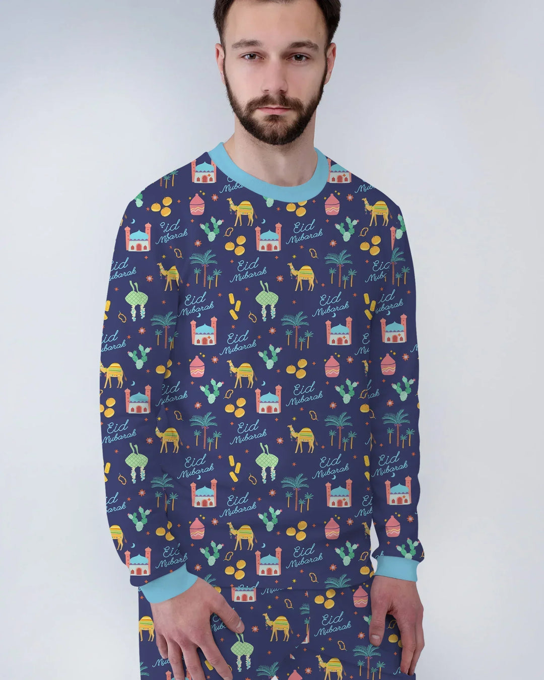 Vorlage Herren-Pyjama-Set