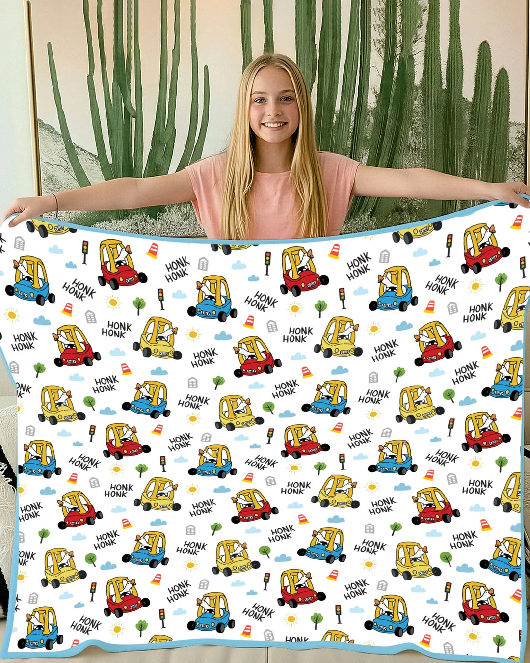 Honk Honk Silly Goose Bamboo Blanket