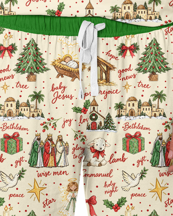 Tis The Season Family Matching Bamboo Men's Pajama Set