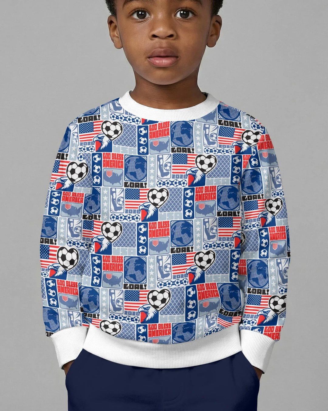 Sweatshirt mit Rundhalsausschnitt aus Bambusfaser