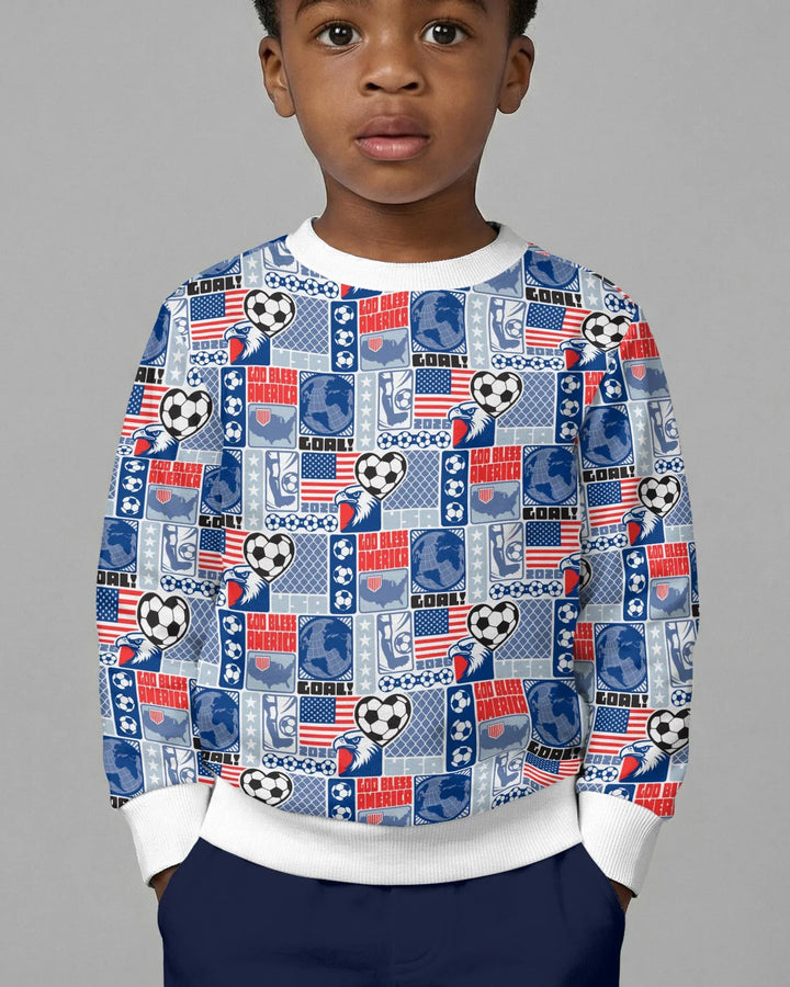 Sweatshirt mit Rundhalsausschnitt aus Bambusfaser