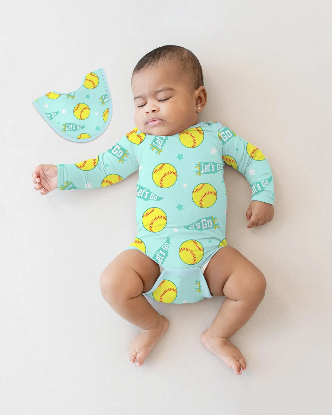 Gerippte Babykleidung mit individuellem Foto - Weich &amp; Skizzenhaft