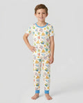 Zweiteiliges, kurzärmliges Pyjama-Set mit Marienkäfern