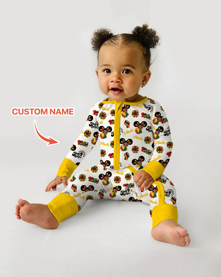 Gerippte Babykleidung mit individuellem Foto - Weich &amp; Skizzenhaft