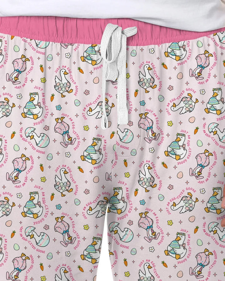 Easter Silly Goose Bamboo Men's Pajama Set