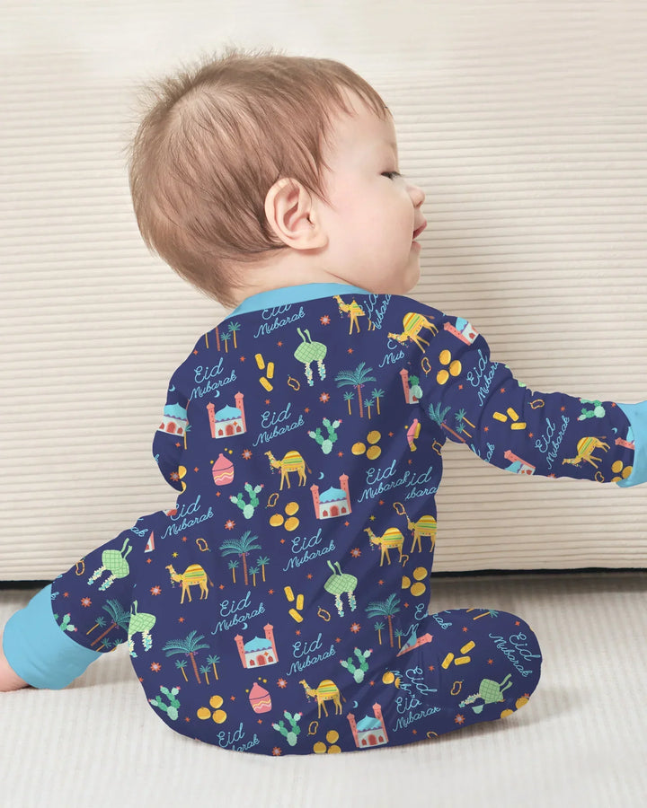 Gerippte Babykleidung mit individuellem Foto - Weich &amp; Skizzenhaft