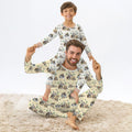 Vorlage Herren-Pyjama-Set