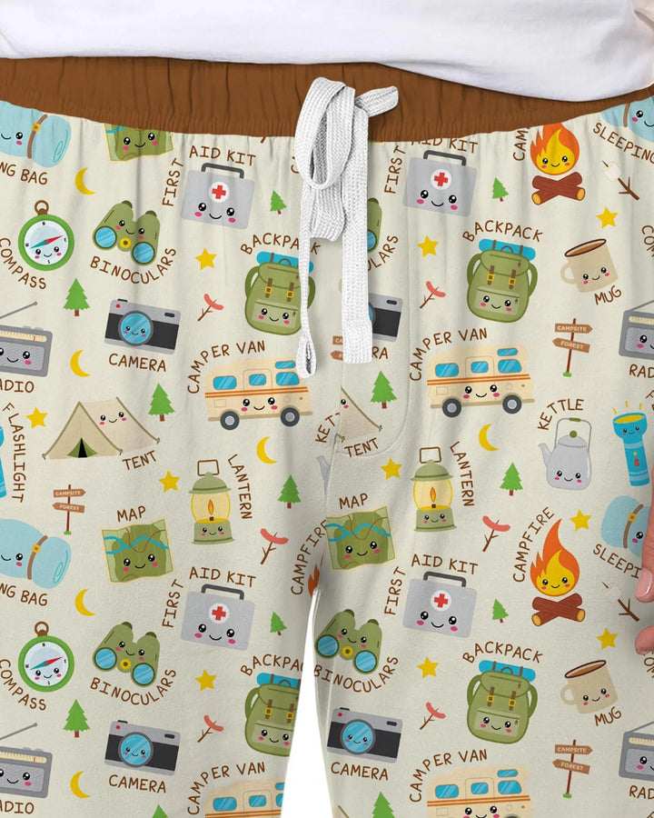 Vorlage Herren-Pyjama-Set