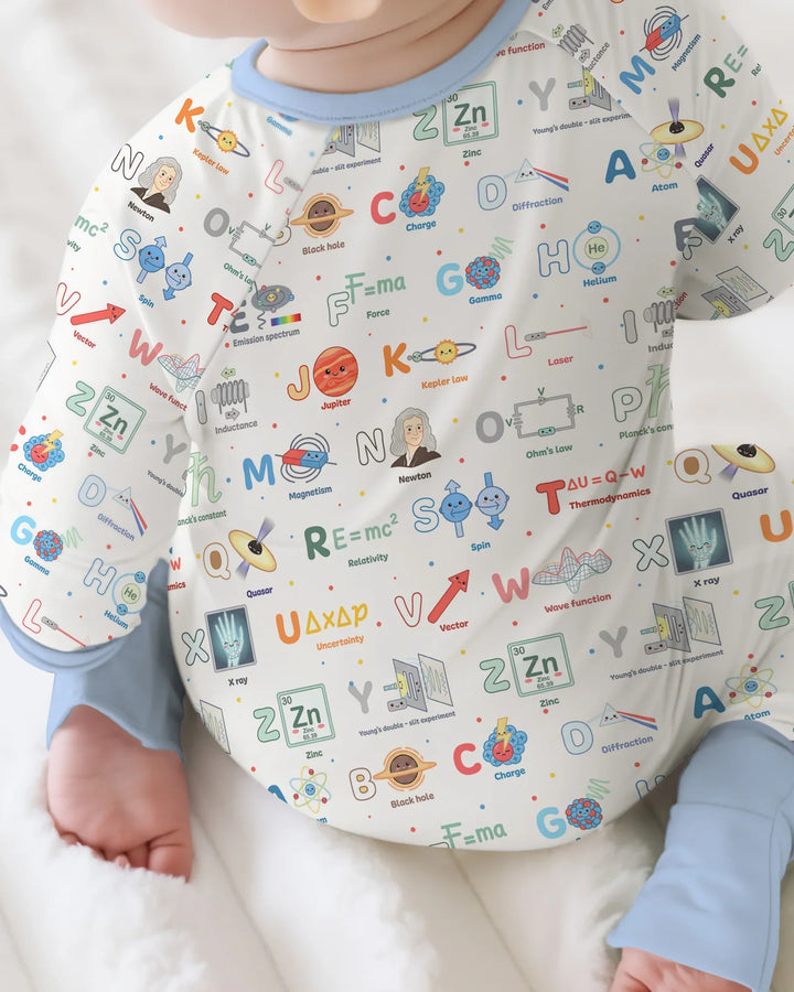Gerippte Babykleidung mit individuellem Foto - Weich &amp; Skizzenhaft