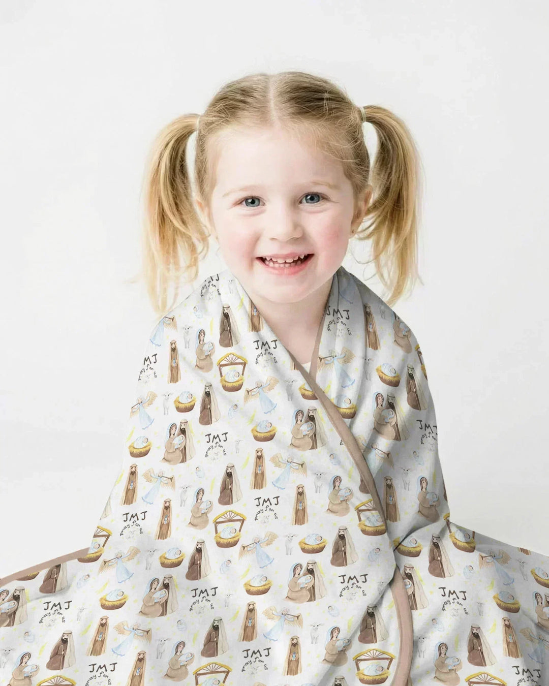 Holy Family Bamboo Blanket