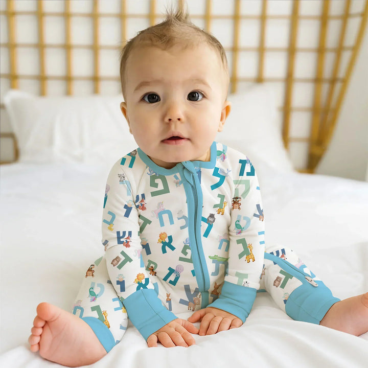 Gerippte Babykleidung mit individuellem Foto - Weich &amp; Skizzenhaft