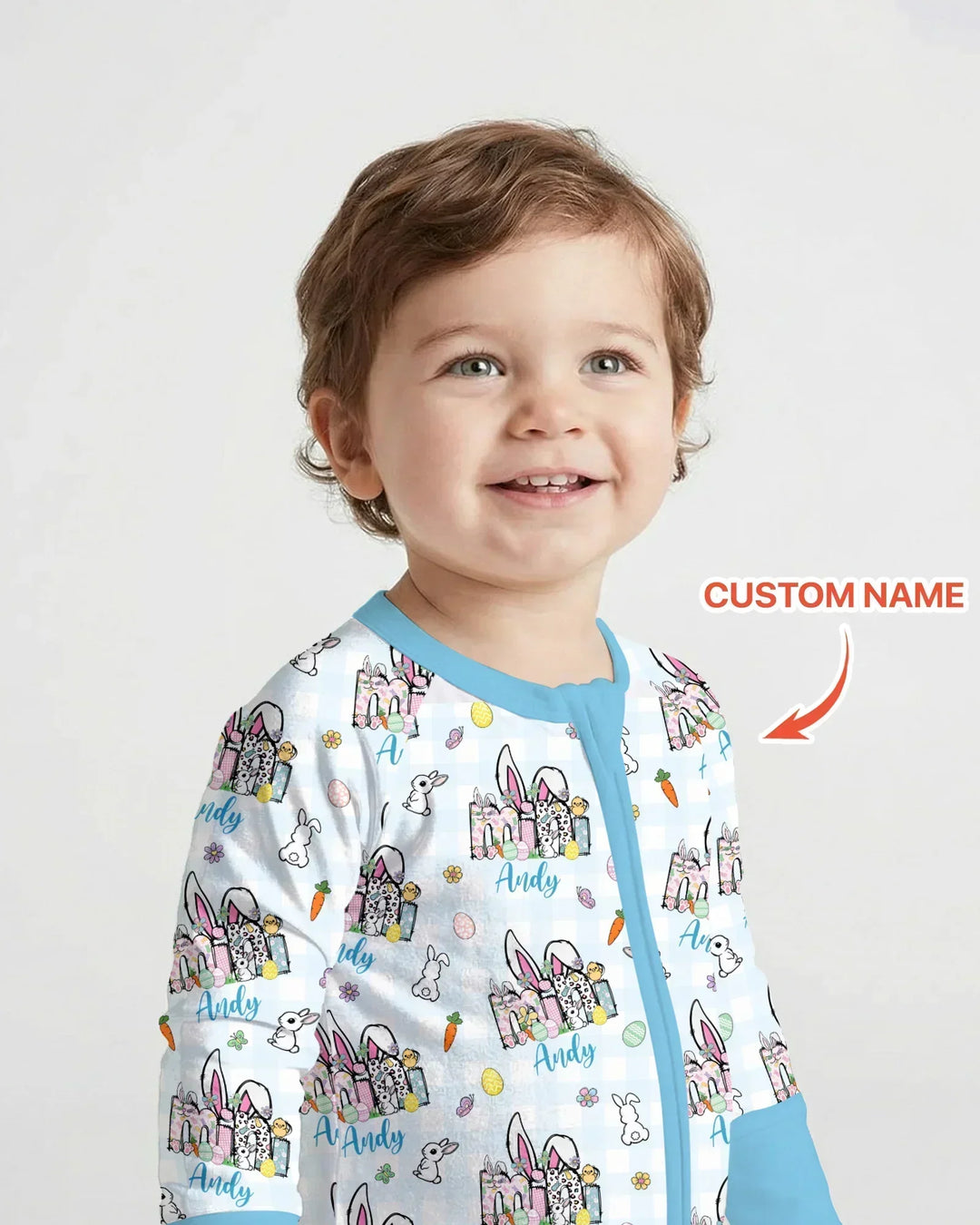 Gerippte Babykleidung mit individuellem Foto - Weich &amp; Skizzenhaft
