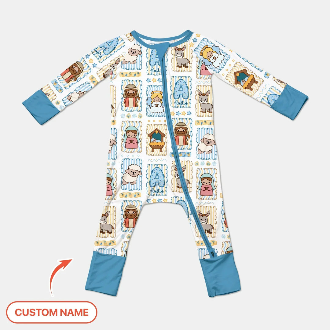 Gerippte Babykleidung mit individuellem Foto - Weich &amp; Skizzenhaft