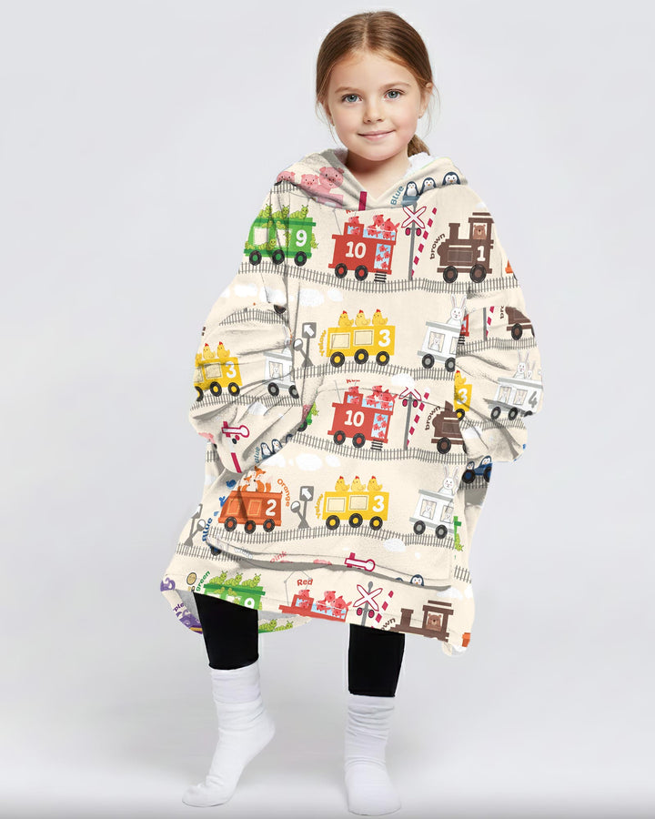 Benutzerdefinierter Bambus-Deckenhoodie (Vorlage)