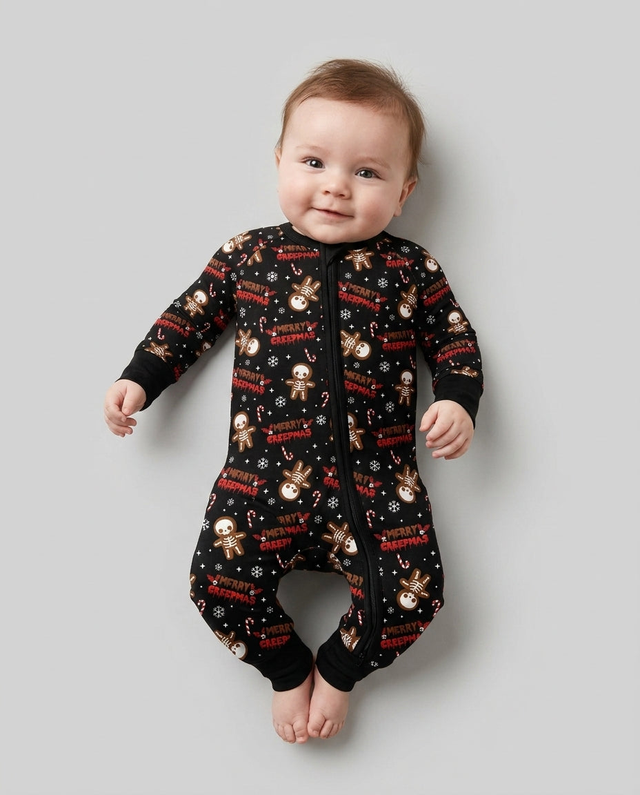 Merry Creepmas Cookies Bamboo Convertible Zippy