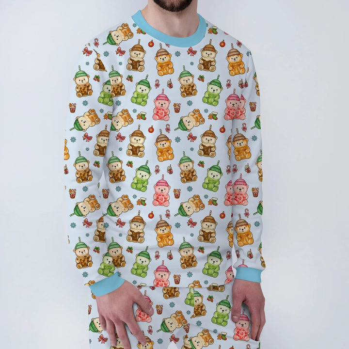 Vorlage Herren-Pyjama-Set