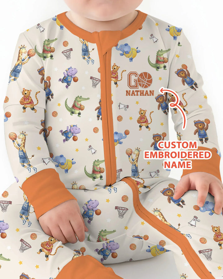 Gerippte Babykleidung mit individuellem Foto - Weich &amp; Skizzenhaft